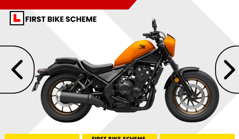 NEW HONDA FIRST BIKER SCHEME full